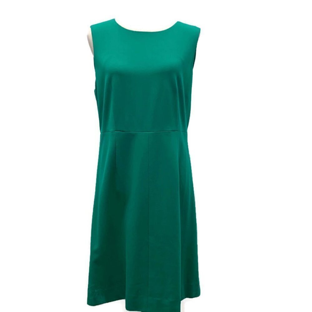 Diane Von Furstenberg Green Sleeveless Dress